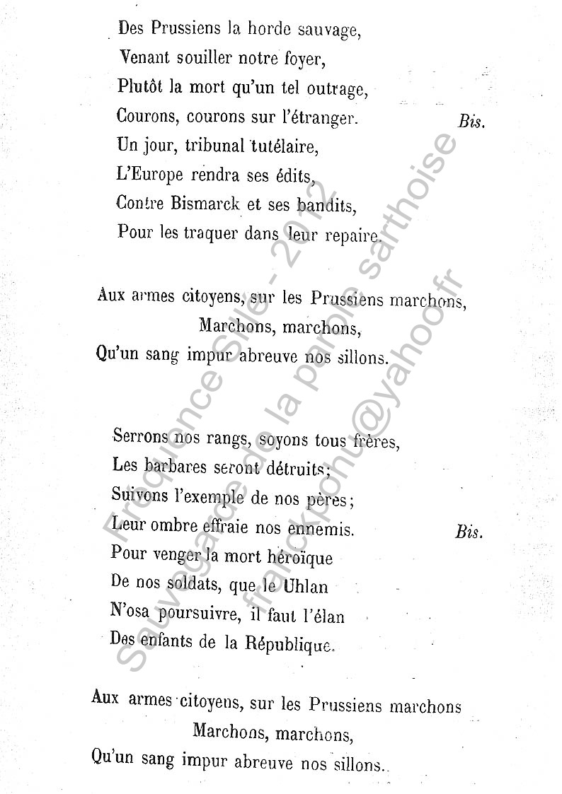 Combien De Couplets A La Marseillaise Combien De Couplet Comporte La Marseillaise - Communauté MCMS